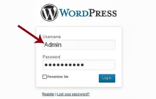 change wordpress admin name