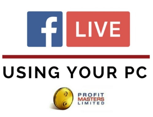 Facebook Live Broadcasting Using Your PC