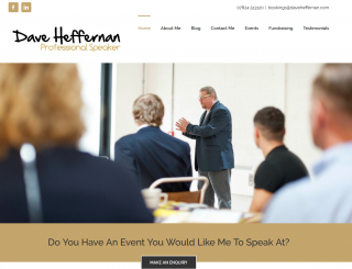 Dave Heffernan Website Project
