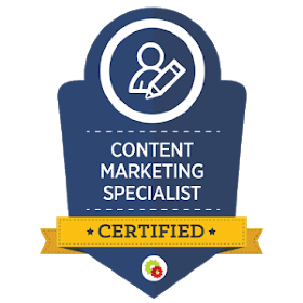 Content Marketing Specialist Badge